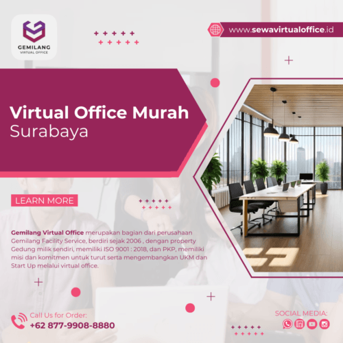 Virtual Office Murah Surabaya: Pilihan Tepat untuk Startup